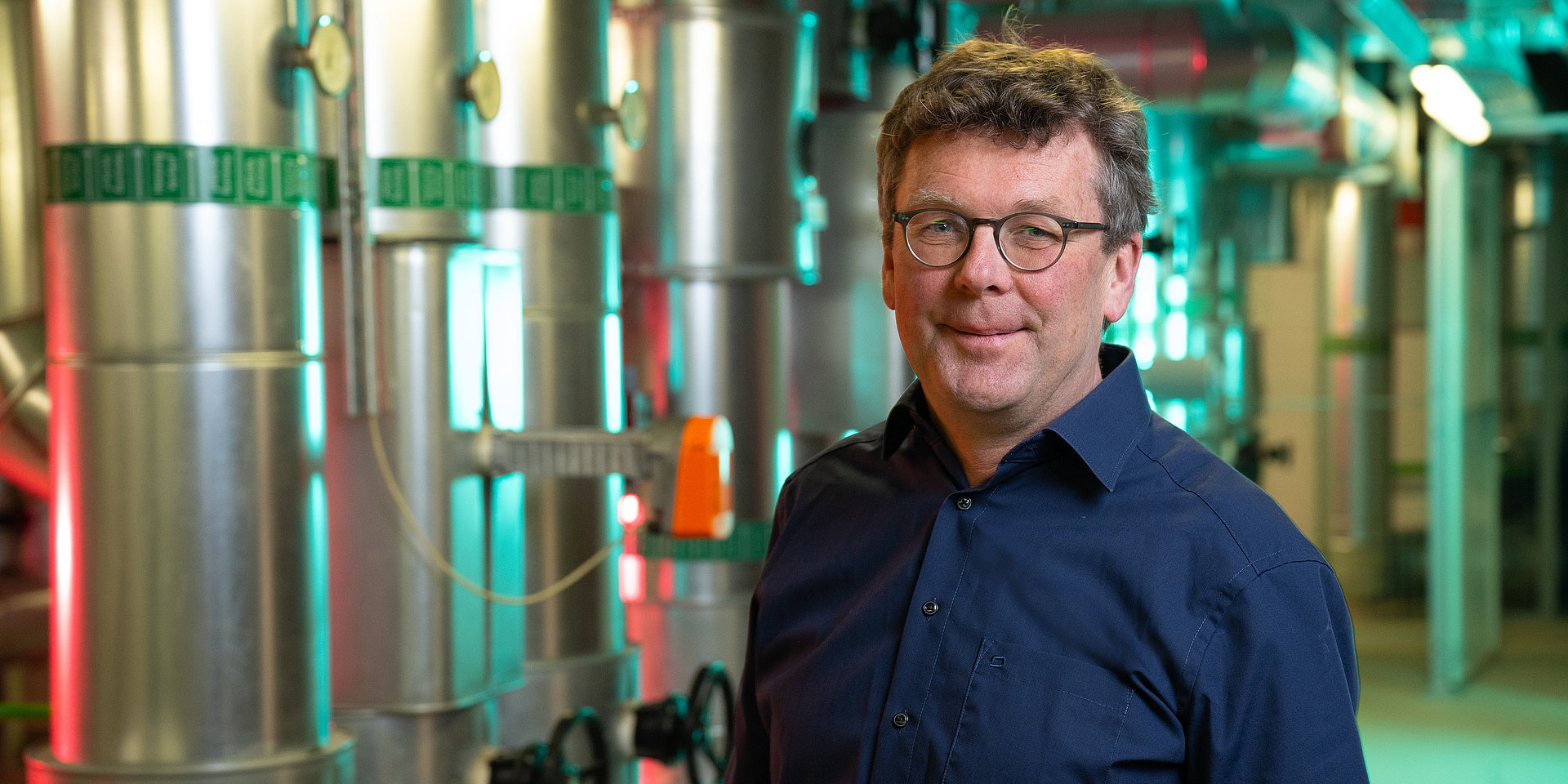 Prof. Dr.-Ing. Sven Linow in Nahaufnahme.