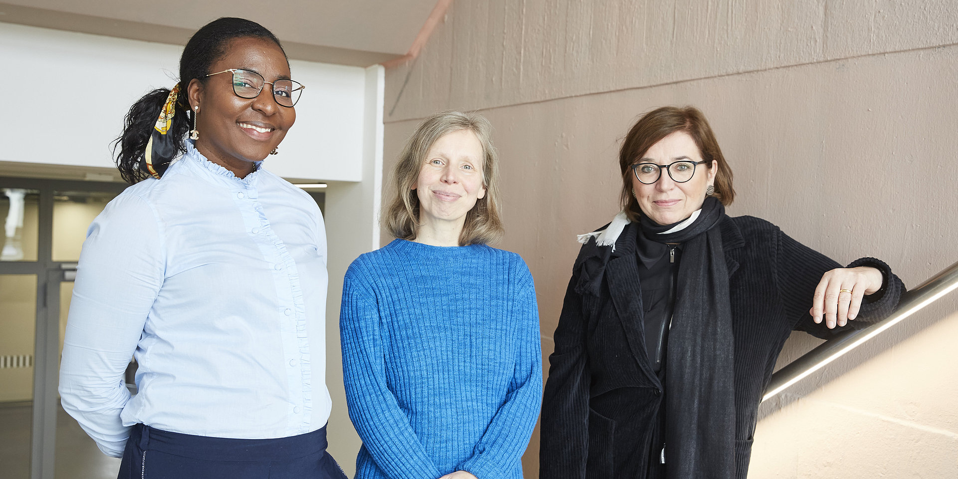 Prof. Dr. Nicola Erny, Dr. Stefanie Morgret und Dr. Tamara Onnis (v.r.n.l.) vom Sprachenzentrum.