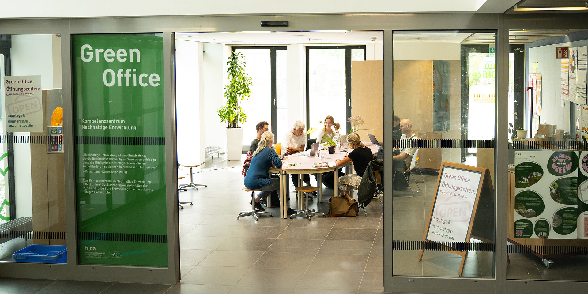 Das Green Office der Hochschule Darmstadt.